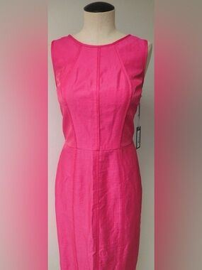 Vera Wang Hot Pink Dress
